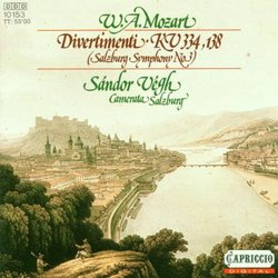 Mozart: Divertimenti, KV 334, 138; Salzburg Symphony No. 3