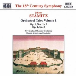 Johann Stamitz: Orchestral Trios, Vol. 1