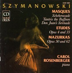 Karol Szymanowski: Masques; Etudes; Mazurkas