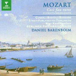 Mozart - Così fan tutte / Cuberli, Bartoli, Rodgers, Streit, Furlanetto, Tomlinson, Berlin Phil., Barenboim [highlights]