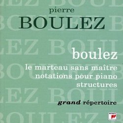 Boulez: Marteau Sans Maitres Notations