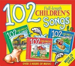 102 Children's Songs 3 CD Set