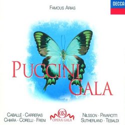 Puccini Gala: Famous Arias / Caballé, Carreras, et al