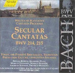 Bach: Secular Cantatas, BWV 214-215