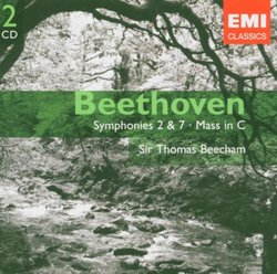 Beethoven: Symphonies Nos. 2 & 7; Mass in C