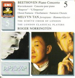 Beethoven: Piano Concerto 5 & Choral Fantasy (EMI)