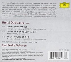 Dutilleux: Correspondances