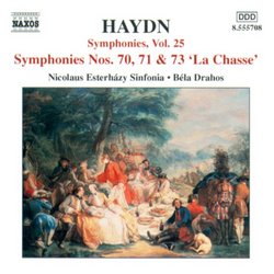 Haydn: Symphonies Nos. 70, 71 & 73 "La Chasse"