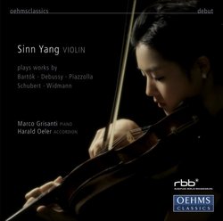Sinn Yang, Violin plays Debussy, Schubert, Bartok