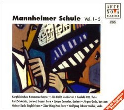 Mannheimer Schule, Vols. 1-5 (Box Set)