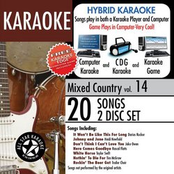 ASK-107 Karaoke: Mixed Country, Lee Ann Womack, Keith Urban, Rascal Flatts