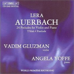 Auerbach: 24 Preludes for Violin & Piano