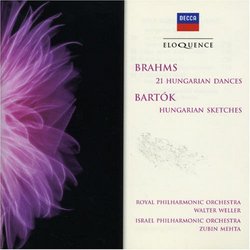 Brahms: Hungarian Dances/Bartok: Hungarian Sketches