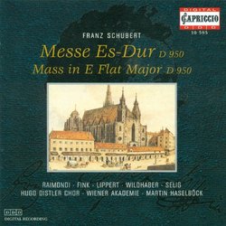 Schubert: Mass in E flat major; Tantum Ergo