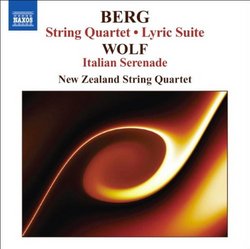 Berg: String Quartet; Lyric Suite; Wolf: Italian Serenade