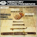 Mozart: Serenade No. 10; Strauss: Serenade in E-flat; Milhaud: Suite Française