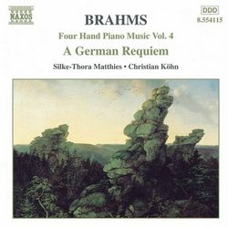 Brahms: Requiem Four Hand Piano Music Vol. 5