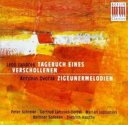 Janacek: Tagebuch eines Verschollenen/Dvorak: Sigeunermelodien