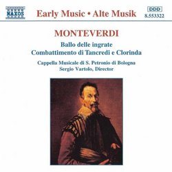 Monteverdi - Ballo delle ingrate · Combattimento di Tancredi e Clorinda / Banditelli · Abbondanza · Abete · Vaccari · Vartolo