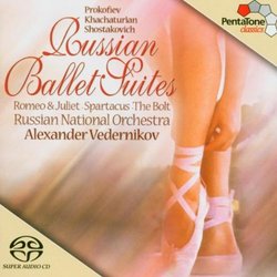Russian Ballet Suites - Prokofiev Romeo & Juliet Suite 1 / Khachaturian Suite from Spartacus / Shostakovich Suite from The Bolt (Multichannel Hybrid SACD)