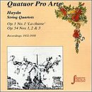 Haydn: String Quartets Op. 1 No. 1, Op. 54 Nos. 1-3