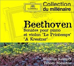 Beethoven: Sonates pour piano et violon "Le Printepms" "A Kreutzer"