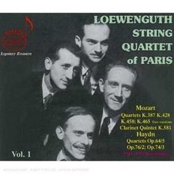 Lowenguth String Quartet, Vol. 1: Mozart and Haydn