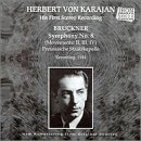 Bruckner: Symphony No. 8 (2nd 3rd 4th movements) Karajan, His First Stereo Recording  1944 (Iron Needle)