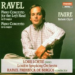 Ravel: Piano Concerto for the Left Hand in D major, Piano Concerto in G major; Faure: Ballade, Op. 19