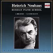Heinrich Neuhaus Performs Brahms & Schumann. Russian Piano School.