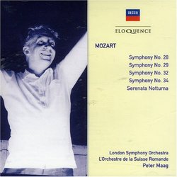 Mozart: Symphonies Nos. 28, 29, 32 & 34; Serenata Notturna [Australia]