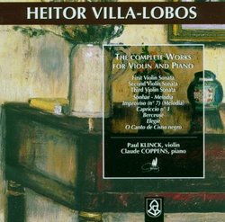 Heitor Villa-Lobos: Complete Works for Violin and Piano