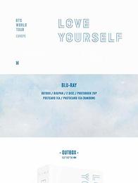 BTS WORLD TOUR LOVE YOURSELF EUROPE [BLU-RAY] 2DISC+20p Photo Book+1p Post Card+1p Photo Card+STORE GIFT+TRAKCING CODE