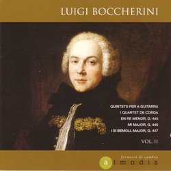 Luigi Boccherini: Quintets for Guitar and String Quartet, Volume II