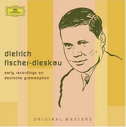 DIETRICH FISCHER-DIESKAU Early Recordings on Deutsche Grammophon
