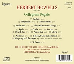 Howells: Collegium Regale