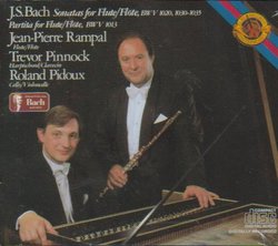 Bach: Partita And Sonatas For Flute (CBS Records Masterworks)