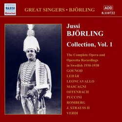 Jussi Björling Collection, Vol. 1