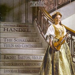 Handel: The Sonatas for Violin and Continuo