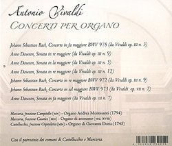 Antonio Vivaldi: Concerti per organo