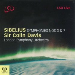 Sibelius: Symphonies Nos. 3 & 7 [Hybrid SACD]