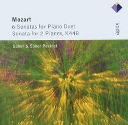 Mozart: 6 Sonatas for Pno Duet / Sonata for 2 Pnos