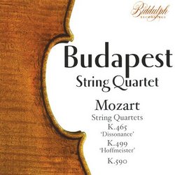 Mozart: String Quartets Nos. K. 465 , K. 499 & K. 590