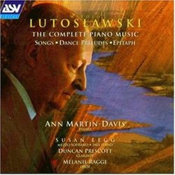 Lutoslawski: Complete Piano Music