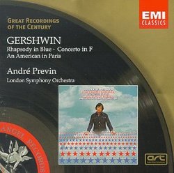 Great Recordings Of The Century - Gershwin: Rhapsody in Blue, Concerto in F, American in Paris / Previn, London SO