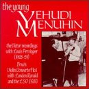 The Young Menuhin: The Early Victor Recordings - Bruch: Violin Concerto No.1 in G minor, Op. 26 / other short works by Bloch {Nigun}, Spohr, Handel, Mozart, Achron, Fiocco, Ries, etc.