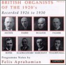 British Organists of the 1920's