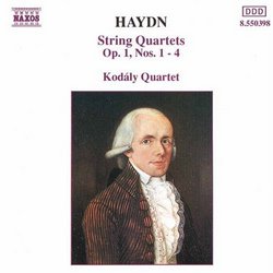 Haydn: String Quartets, Op. 1, Nos. 1-4