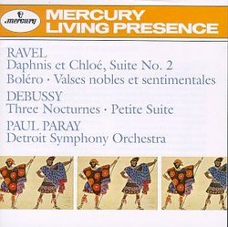 Ravel: Daphnis et Chloe Suite No.2; Bolero; Valses nobles et sentimentales / Debussy: Three Nocturnes for Orchestra; Petite Suite