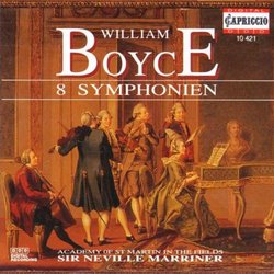 Boyce: 8 Symphonien
